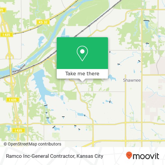 Ramco Inc-General Contractor map