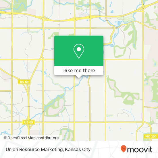 Union Resource Marketing map