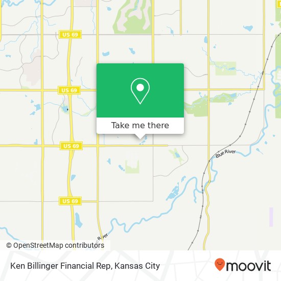 Ken Billinger Financial Rep map