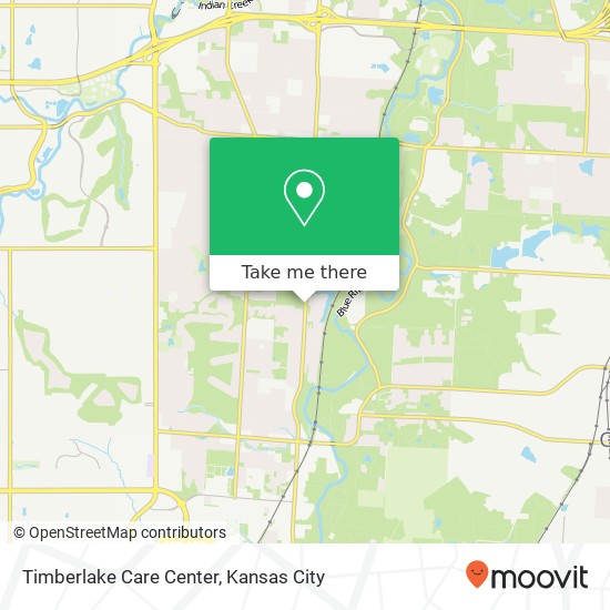 Timberlake Care Center map