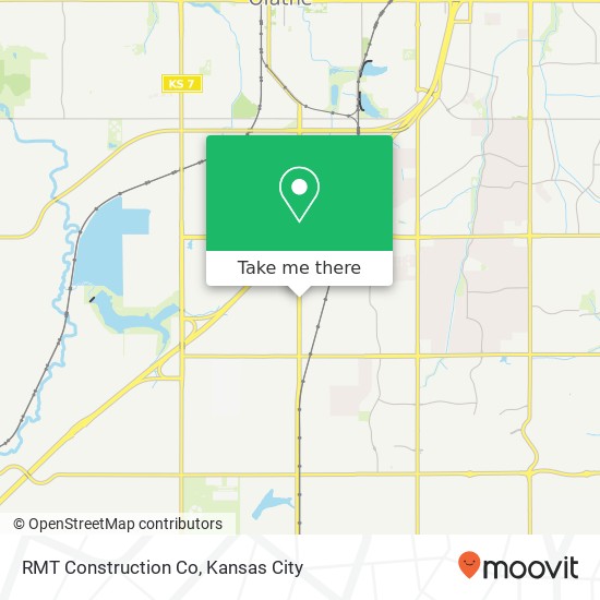 Mapa de RMT Construction Co
