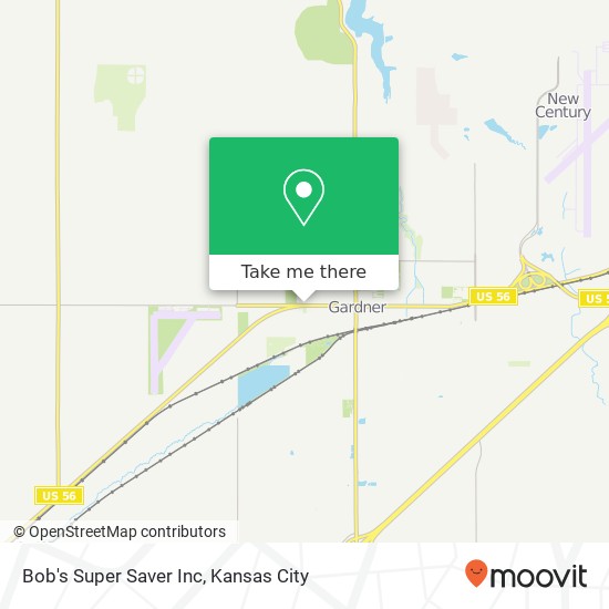 Bob's Super Saver Inc map