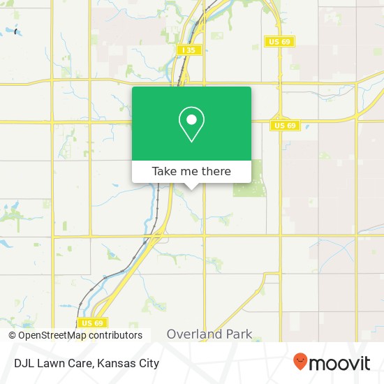 DJL Lawn Care map