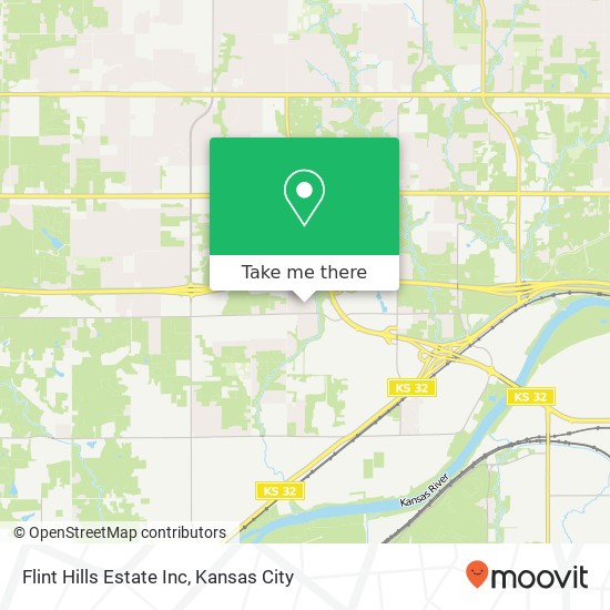 Mapa de Flint Hills Estate Inc