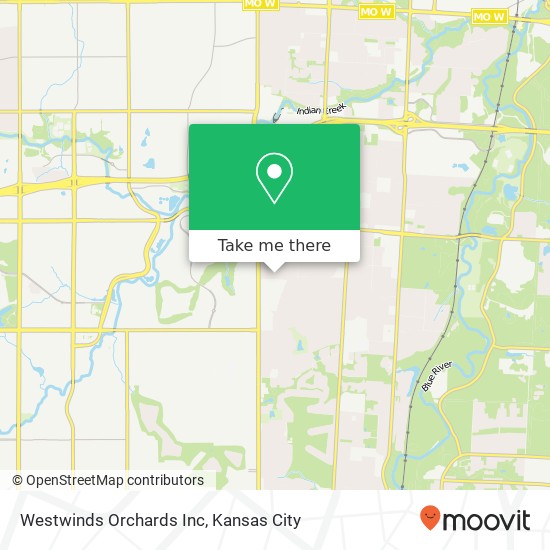 Westwinds Orchards Inc map