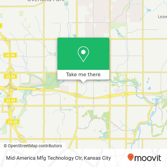 Mid-America Mfg Technology Ctr map