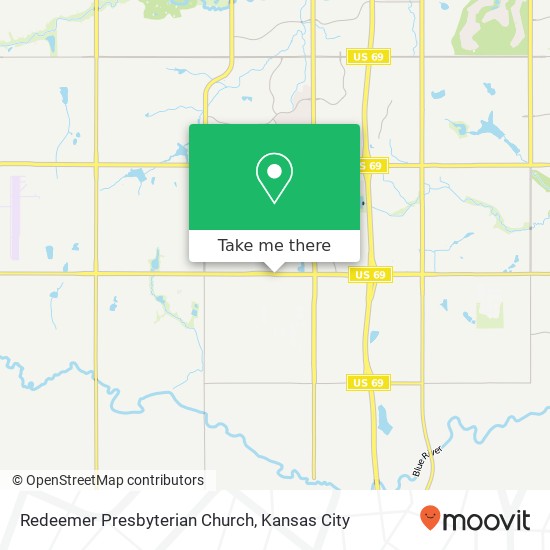 Redeemer Presbyterian Church map