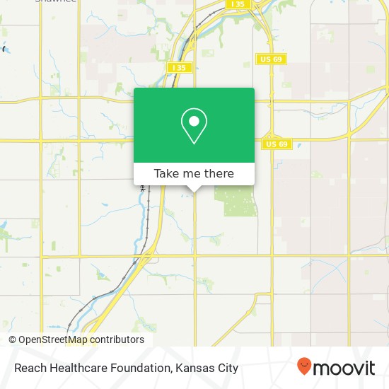 Reach Healthcare Foundation map