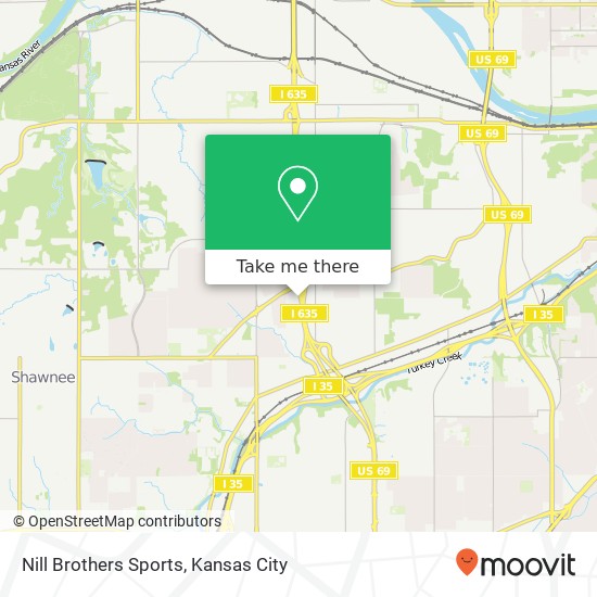 Nill Brothers Sports map