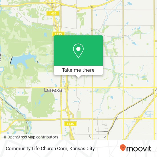 Mapa de Community Life Church Com