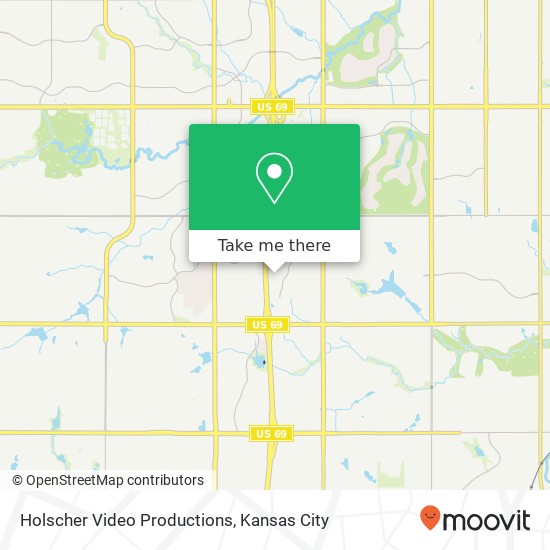 Holscher Video Productions map