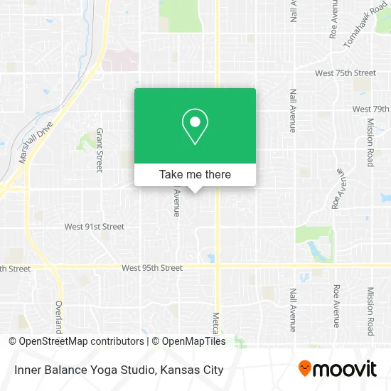 Inner Balance Yoga Studio map