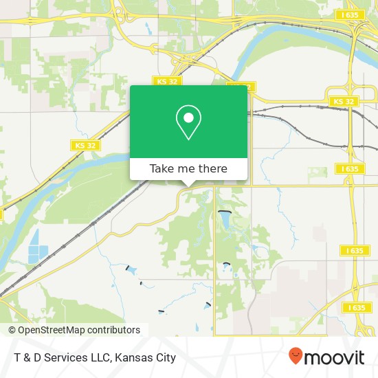 T & D Services LLC map