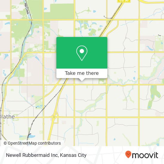 Newell Rubbermaid Inc map