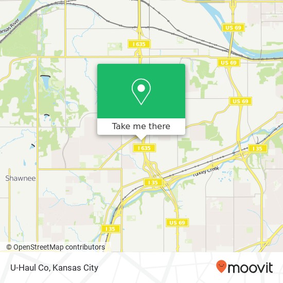 U-Haul Co map