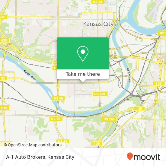 A-1 Auto Brokers map