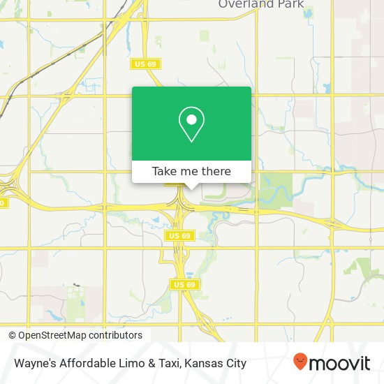 Wayne's Affordable Limo & Taxi map