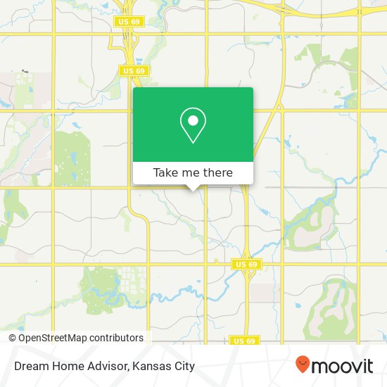 Mapa de Dream Home Advisor