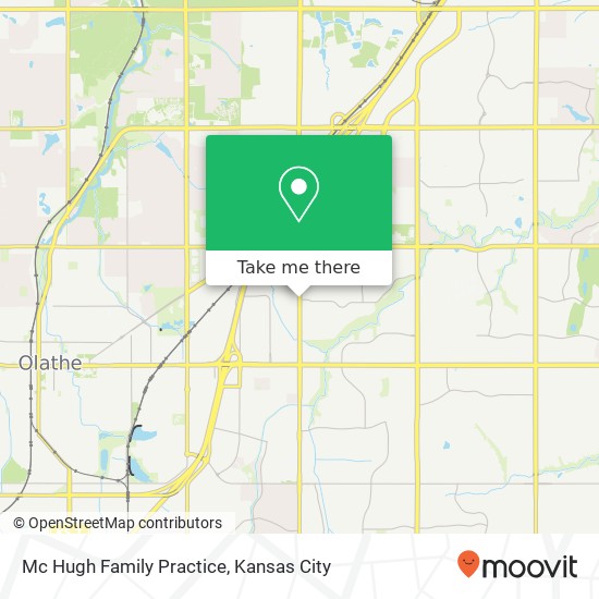 Mc Hugh Family Practice map