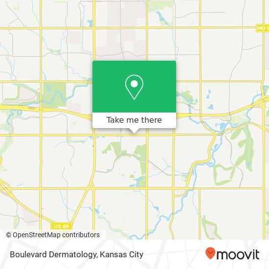 Boulevard Dermatology map