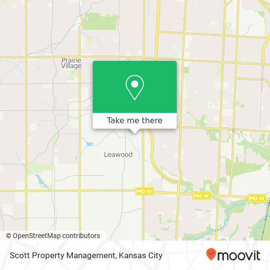 Scott Property Management map