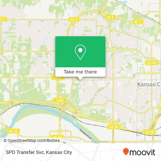 SPD Transfer Svc map