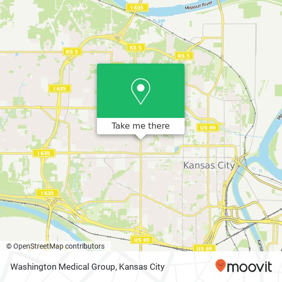 Washington Medical Group map