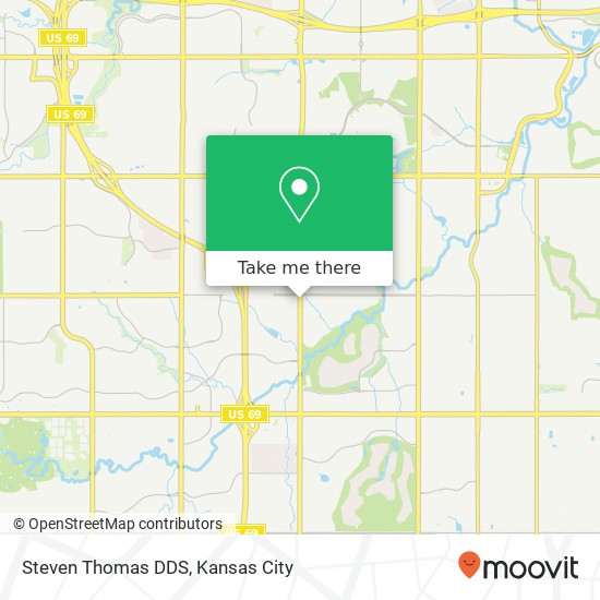 Steven Thomas DDS map