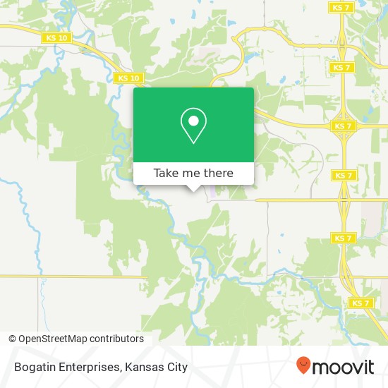 Bogatin Enterprises map