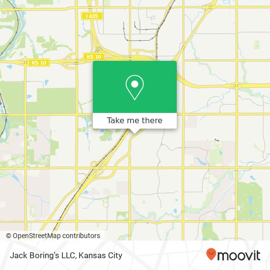 Mapa de Jack Boring's LLC