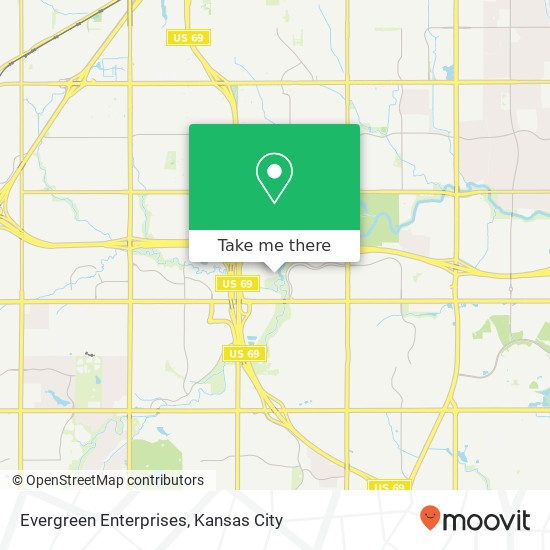 Evergreen Enterprises map