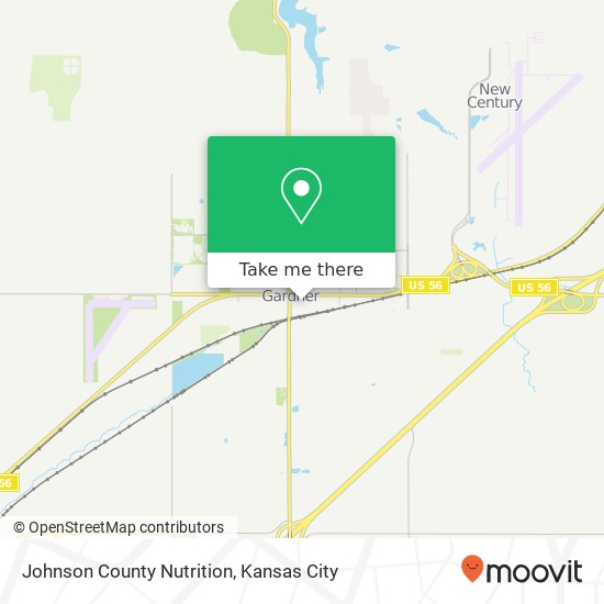 Mapa de Johnson County Nutrition