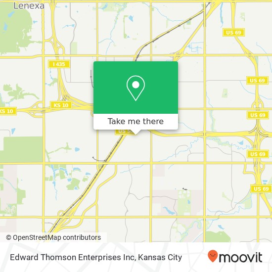 Mapa de Edward Thomson Enterprises Inc