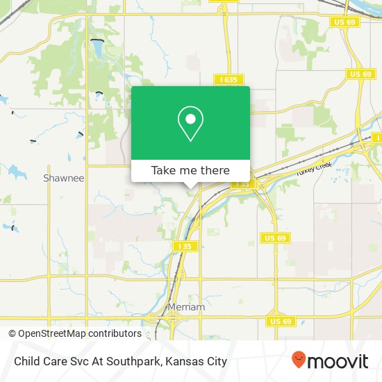 Child Care Svc At Southpark map