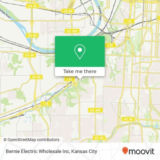 Bernie Electric Wholesale Inc map