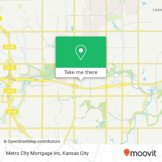Mapa de Metro City Mortgage Inc