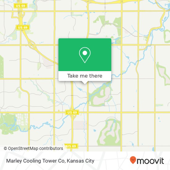 Marley Cooling Tower Co map