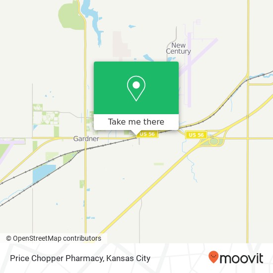 Mapa de Price Chopper Pharmacy