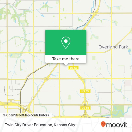 Mapa de Twin City Driver Education