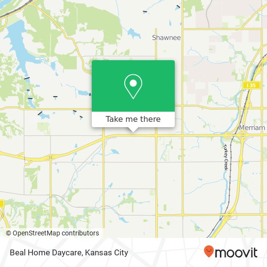 Beal Home Daycare map