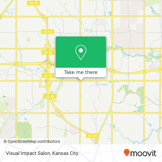 Mapa de Visual Impact Salon