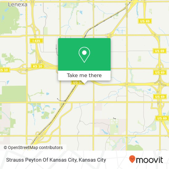 Strauss Peyton Of Kansas City map