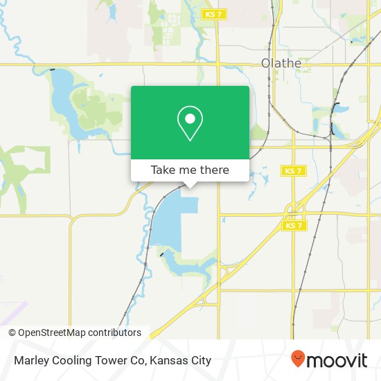 Marley Cooling Tower Co map