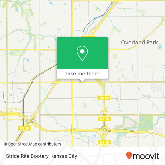 Stride Rite Bootery map