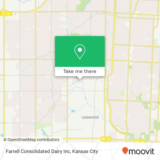 Mapa de Farrell Consolidated Dairy Inc