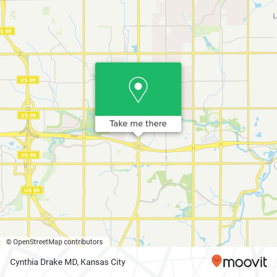 Mapa de Cynthia Drake MD