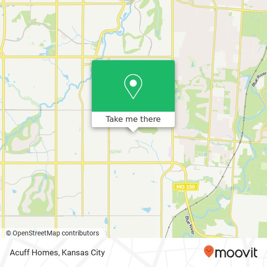 Acuff Homes map