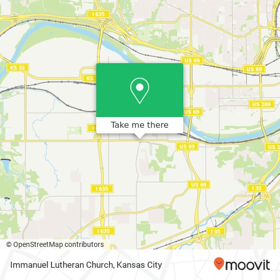 Immanuel Lutheran Church map