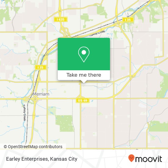 Mapa de Earley Enterprises