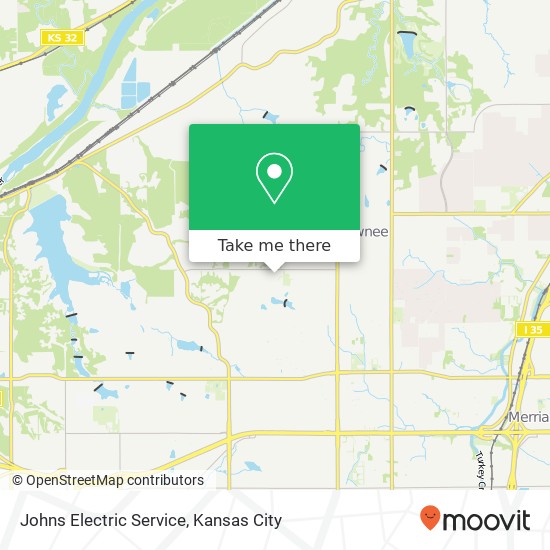Johns Electric Service map